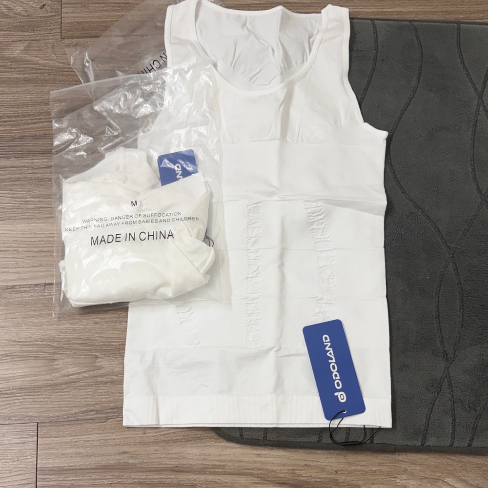 White Men's Tank Top